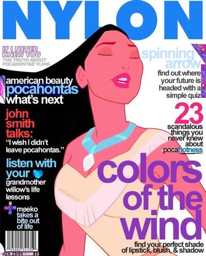 Magazine Cover Pocahontas Magazine Cover Pocahontas