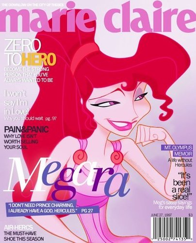 Magazine Cover Meg Magazine Cover Meg