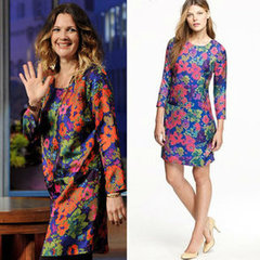 Drew Barrymore in J.Crew Pictures Drew Barrymore in J.Crew Pictures