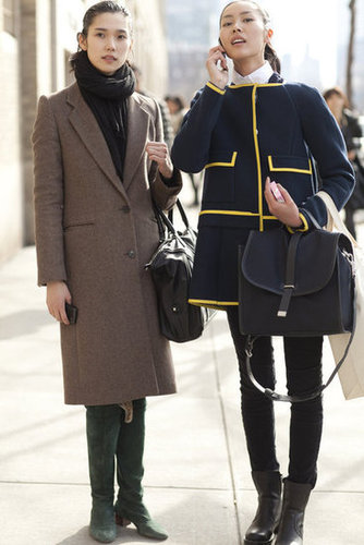 New York Fashion Week Street Style Fall 2012 New York Fashion Week Street Style Fall 2012