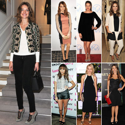 Celebrities Wearing Snakeskin Trend 2012
