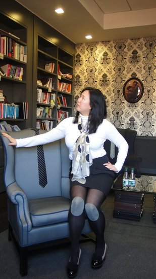 Being a stylish librarian in NYC