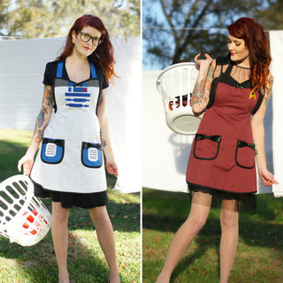 Handmade Superhero Aprons