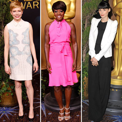 Celebrities at Academy Awards Luncheon 2012