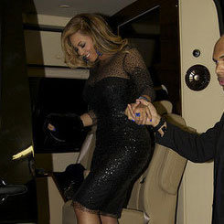 Beyonce Knowles at Jay-Z Carnegie Hall Concert Pictures