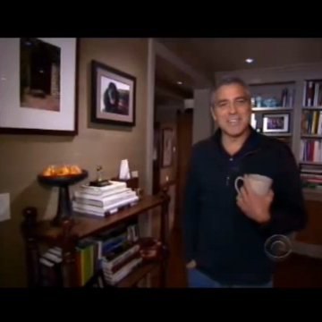 George Clooney's Dog Einstein on CBS Person to Person