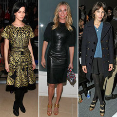 Celebrities at New York Fashion Week 2012