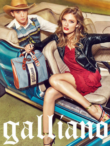 Galliano Spring 2012 Ad Campaign Galliano Spring 2012 Ad Campaign