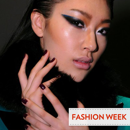 Fashion Week Trend to Watch: Almost-Black Nails Fashion Week Trend to Watch: Almost-Black Nails