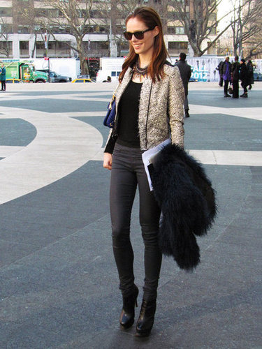 New York Fashion Week Street Style Fall 2012 New York Fashion Week Street Style Fall 2012