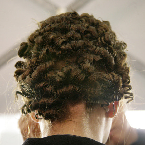 Backstage at Badgley Mischka Backstage at Badgley Mischka