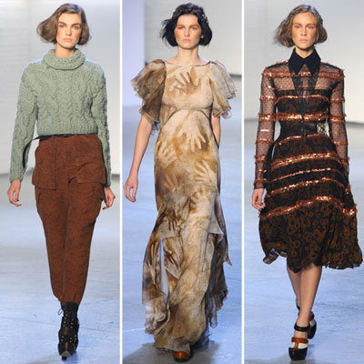 Rodarte Runway Fall 2012