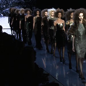 Badgley Mischka Fall 2012 Runway