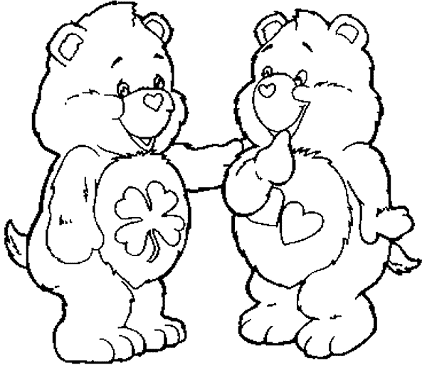 carebare coloring pages - photo #20