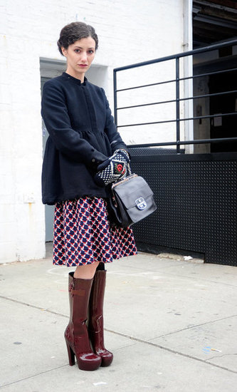 New York Fashion Week Street Style Fall 2012