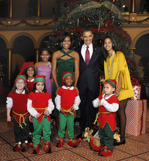 The First Family Celebrates Christmas in Washington, 2011 The First Family Celebrates Christmas in Washington, 2011