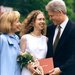 First Lady Hillary, Chelsea, and President Bill Clinton, 1997