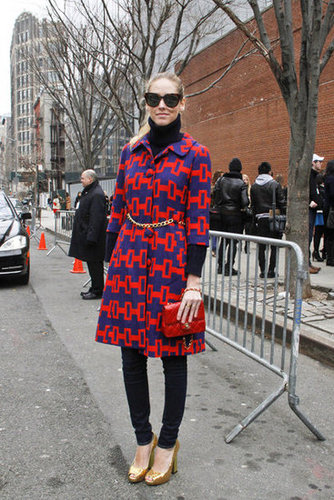 New York Fashion Week Street Style Fall 2012 New York Fashion Week Street Style Fall 2012