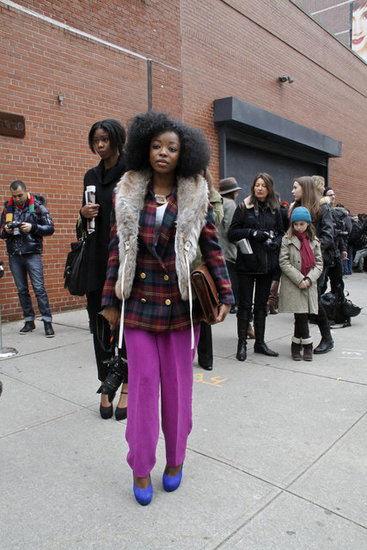New York Fashion Week Street Style Fall 2012