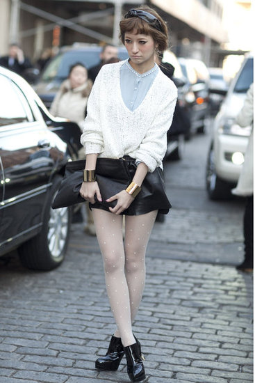 New York Fashion Week Street Style Fall 2012
