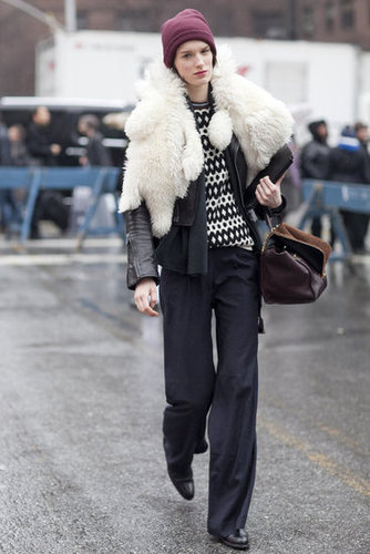 New York Fashion Week Street Style Fall 2012 New York Fashion Week Street Style Fall 2012
