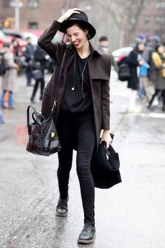New York Fashion Week Street Style Fall 2012 New York Fashion Week Street Style Fall 2012