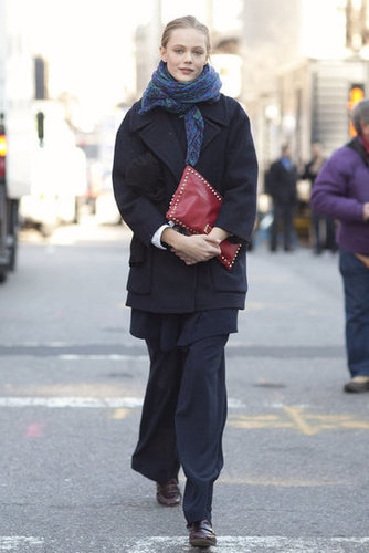 New York Fashion Week Street Style Fall 2012 New York Fashion Week Street Style Fall 2012