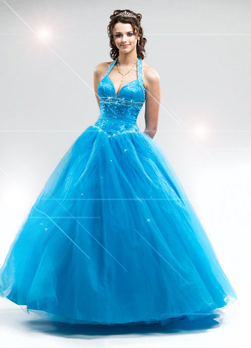 blue prom dresses