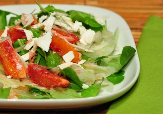 Arugula Salad With Blood Oranges