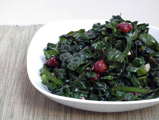 Kale and Chard Salad