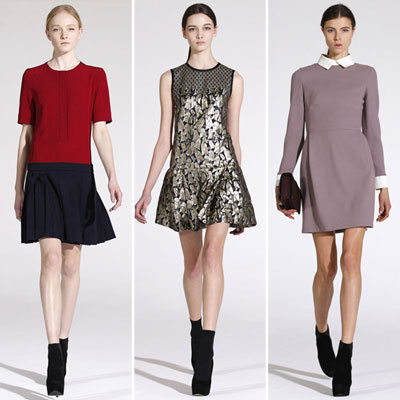 Victoria Victoria Beckham Runway Fall 2012