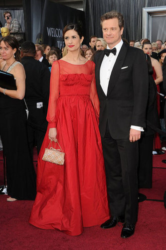 Colin Firth and Livia Giuggioli Colin Firth and Livia Giuggioli