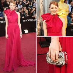 Emma Stone at Oscars 2012