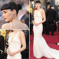 Rooney Mara in Givenchy at Oscars 2012