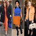 Celebs Work the Orange and Blue Combo 