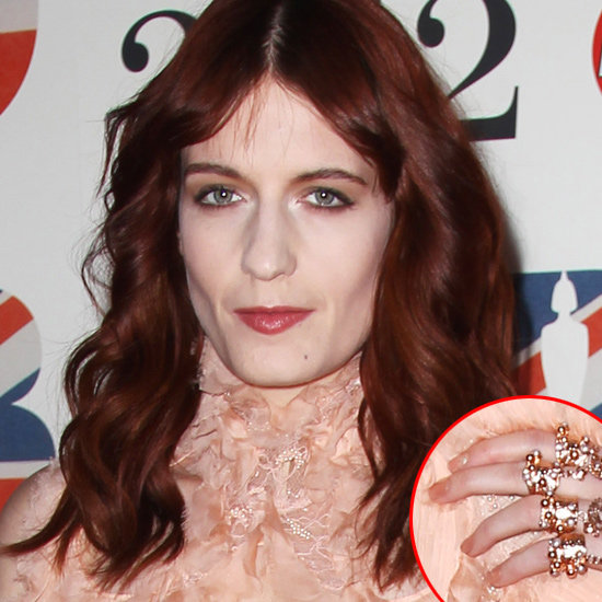 Chiffon lady Florence Welch was seen flashing her legs and lingerie as she