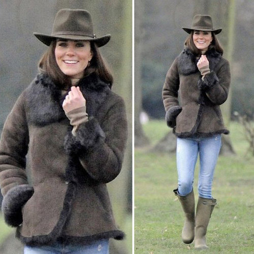 Kate Middleton's Shearling LK Bennett Jacket