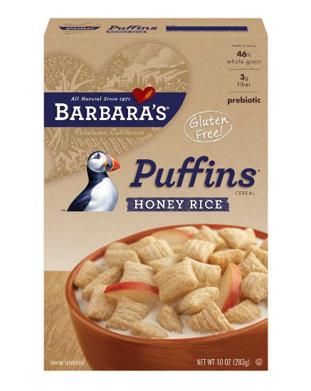 Barbara's Honey Rice Puffins
