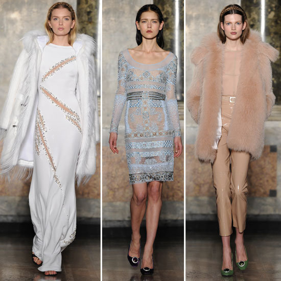 Review and Pictures of Emilio Pucci's Autumn Winter 2012 Milan Fashion Week Runway Show
