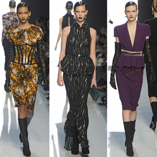 Review and Pictures of Bottega Veneta Autumn Winter 2012 Milan Fashion Week Runway Show