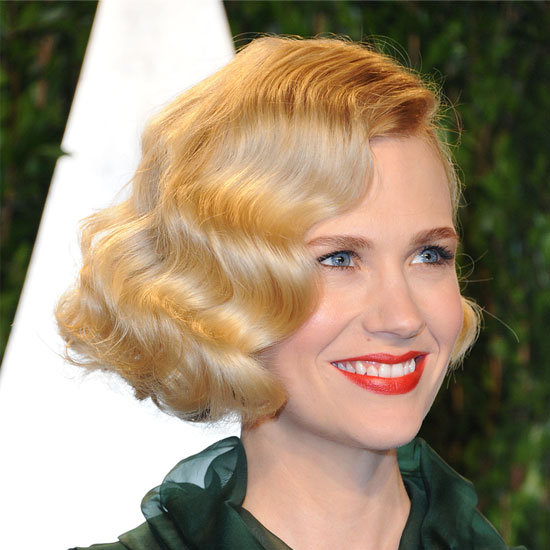 January Jones: Oscars Hair