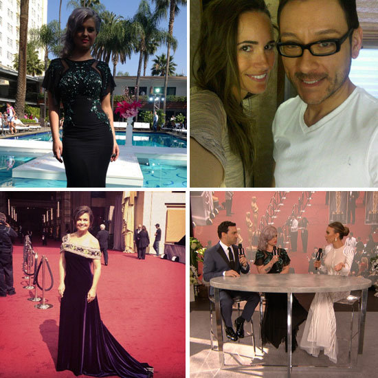 See all the Celebrity Twitter Pictures from the 2012 Oscars: Kelly Osbourne, Lisa Wilkinson, Louise Roe & More! See all the Celebrity Twitter Pictures from the 2012 Oscars: Kelly Osbourne, Lisa Wilkinson, Louise Roe & More!