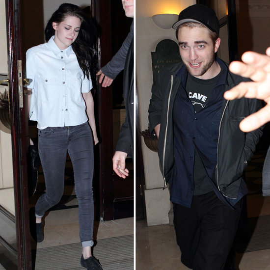 Kristen Stewart & Robert Pattinson Paris Date Night Pictures Kristen Stewart & Robert Pattinson Paris Date Night Pictures