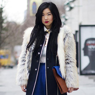 Fur Coat Street Style