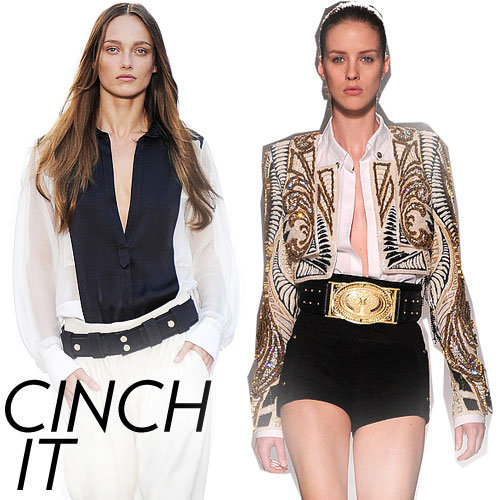 Best Wide Belts For Spring 2012 Best Wide Belts For Spring 2012