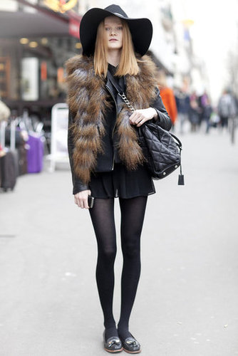 Paris Fashion Week Street Style Fall 2012 Paris Fashion Week Street Style Fall 2012
