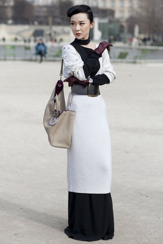 Paris Fashion Week Street Style Fall 2012 Paris Fashion Week Street Style Fall 2012