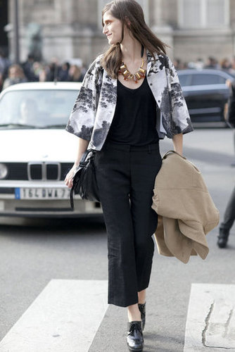Paris Fashion Week Street Style Fall 2012 Paris Fashion Week Street Style Fall 2012