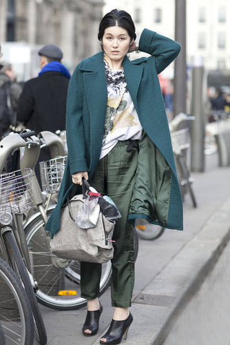 Paris Fashion Week Street Style Fall 2012 Paris Fashion Week Street Style Fall 2012