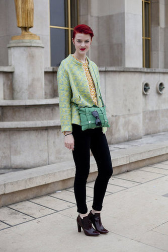 Paris Fashion Week Street Style Fall 2012 Paris Fashion Week Street Style Fall 2012